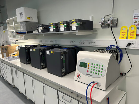 Multipod system installed in Oslo laboratory